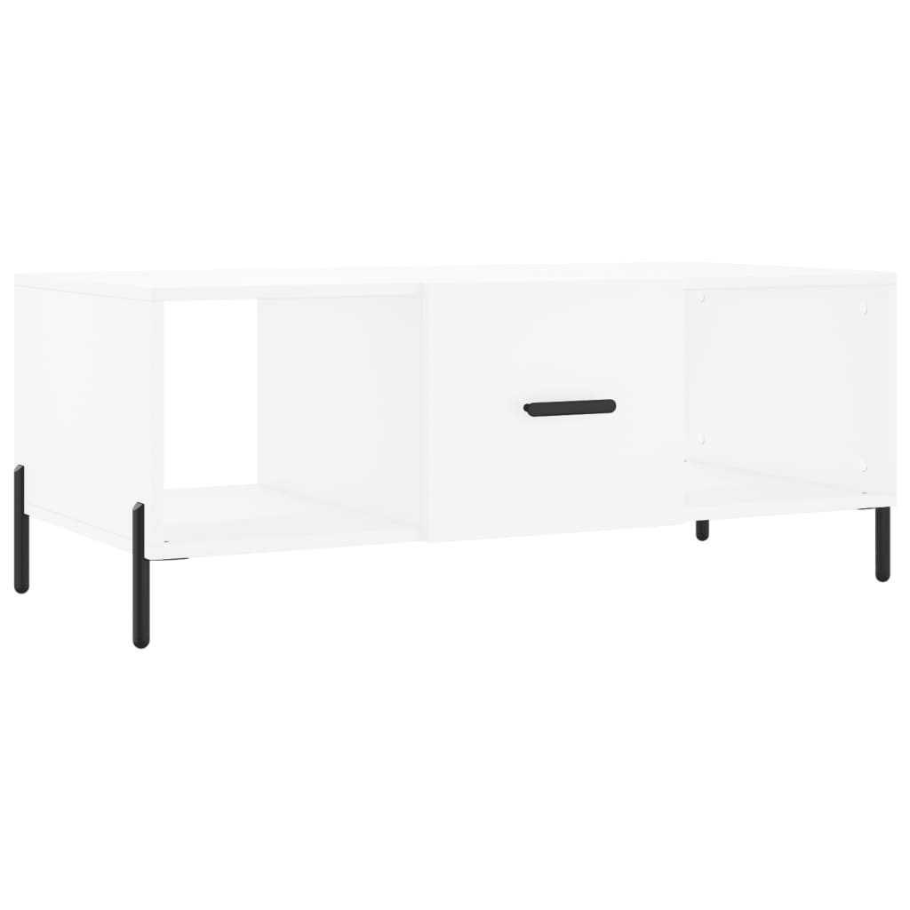 Couchtisch Weiß 102x50x40 cm Holzwerkstoff - Pazzar.ch