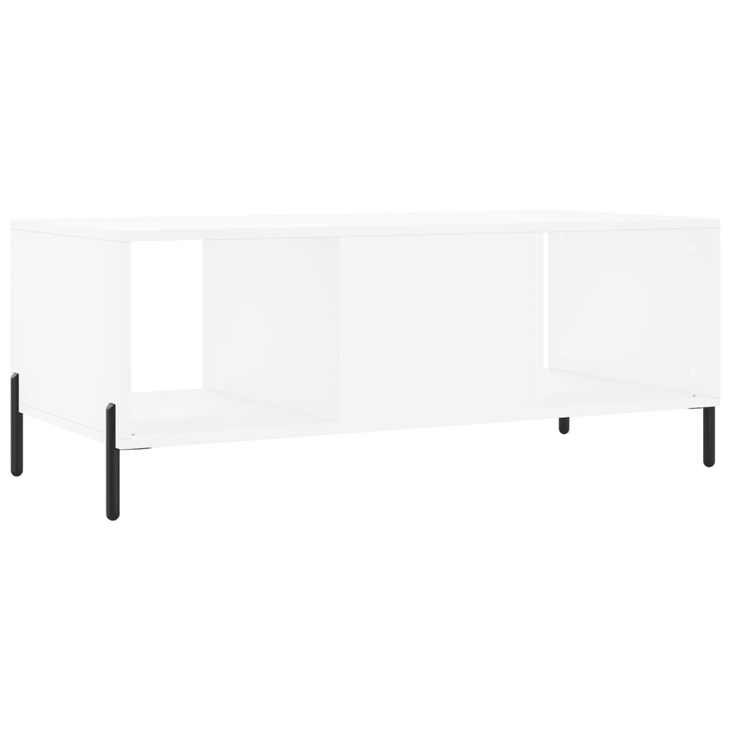 Couchtisch Weiß 102x50x40 cm Holzwerkstoff - Pazzar.ch