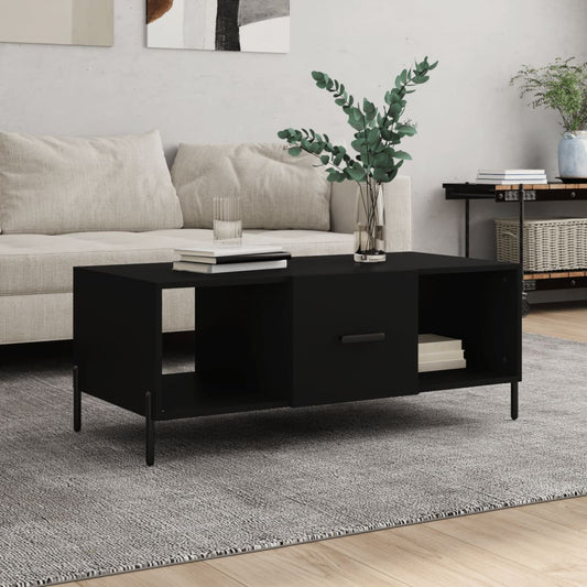 Couchtisch Schwarz 102x50x40 cm Holzwerkstoff - Pazzar.ch