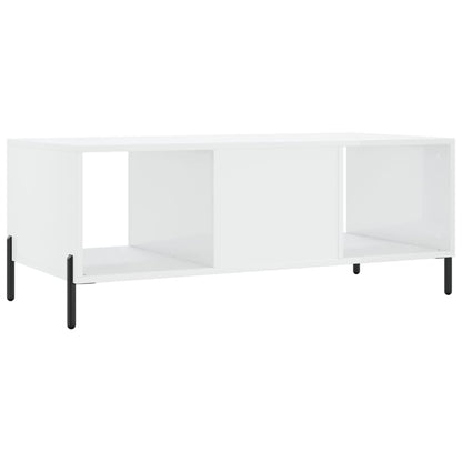 Couchtisch Hochglanz-Weiß 102x50x40 cm Holzwerkstoff - Pazzar.ch