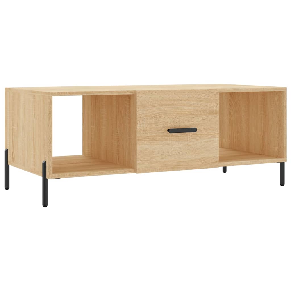 Couchtisch Sonoma-Eiche 102x50x40 cm Holzwerkstoff - Pazzar.ch