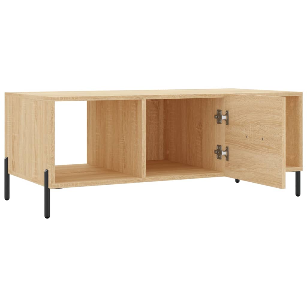 Couchtisch Sonoma-Eiche 102x50x40 cm Holzwerkstoff - Pazzar.ch