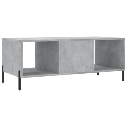 Couchtisch Betongrau 102x50x40 cm Holzwerkstoff - Pazzar.ch
