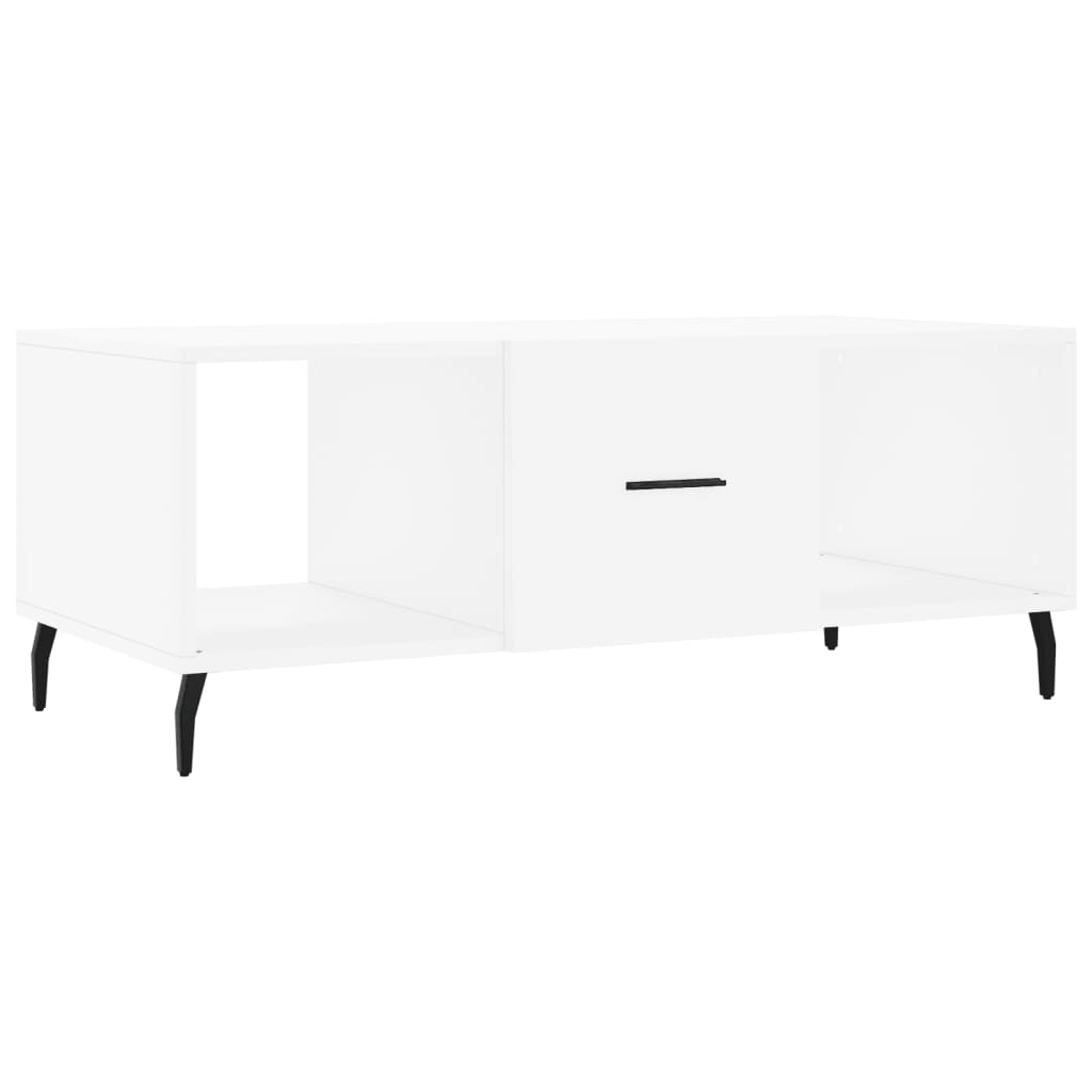 Couchtisch Weiß 102x50x40 cm Holzwerkstoff - Pazzar.ch