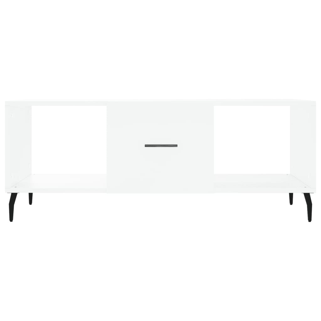 Couchtisch Weiß 102x50x40 cm Holzwerkstoff - Pazzar.ch