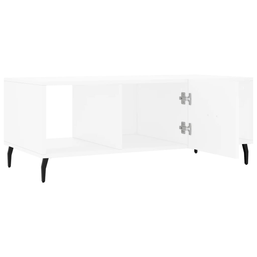 Couchtisch Weiß 102x50x40 cm Holzwerkstoff - Pazzar.ch