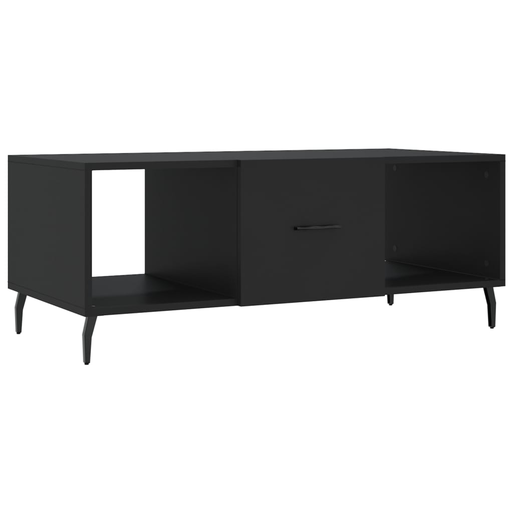 Couchtisch Schwarz 102x50x40 cm Holzwerkstoff - Pazzar.ch