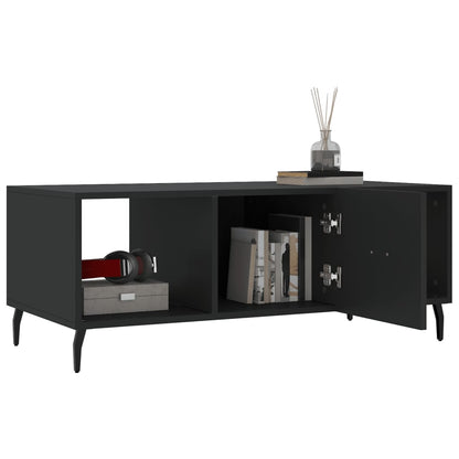 Couchtisch Schwarz 102x50x40 cm Holzwerkstoff - Pazzar.ch