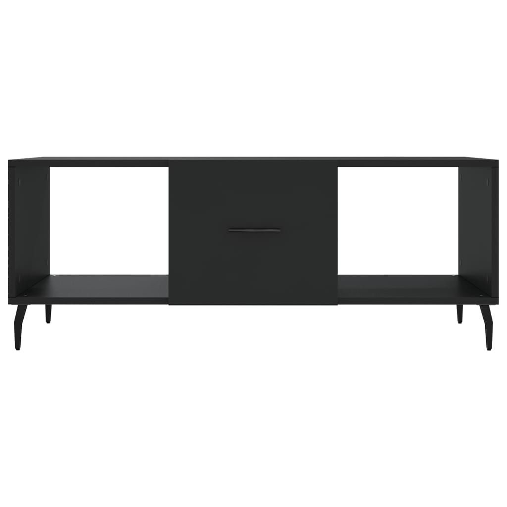 Couchtisch Schwarz 102x50x40 cm Holzwerkstoff - Pazzar.ch