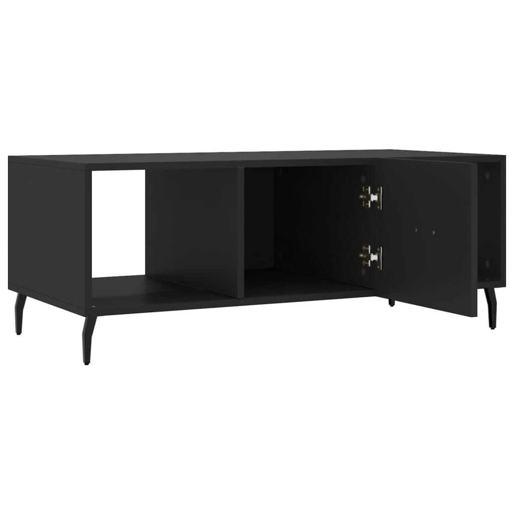 Couchtisch Schwarz 102x50x40 cm Holzwerkstoff - Pazzar.ch
