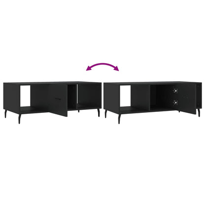 Couchtisch Schwarz 102x50x40 cm Holzwerkstoff - Pazzar.ch