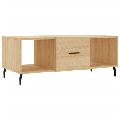 Couchtisch Sonoma-Eiche 102x50x40 cm Holzwerkstoff - Pazzar.ch
