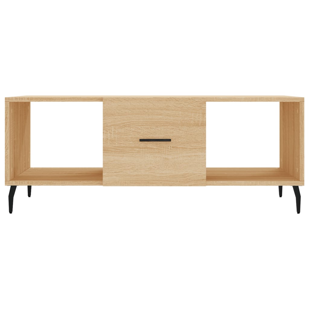Couchtisch Sonoma-Eiche 102x50x40 cm Holzwerkstoff - Pazzar.ch