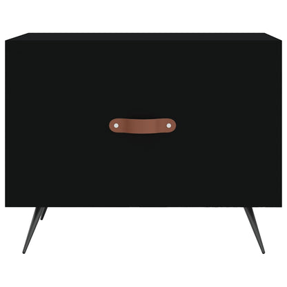 Couchtisch Schwarz 50x50x40 cm Holzwerkstoff - Pazzar.ch