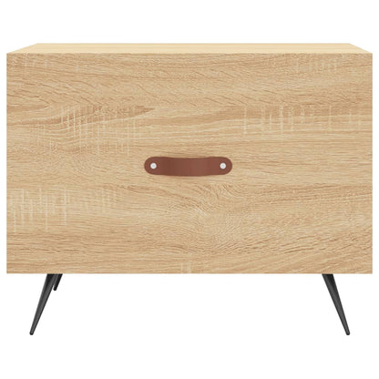 Couchtisch Sonoma-Eiche 50x50x40 cm Holzwerkstoff - Pazzar.ch