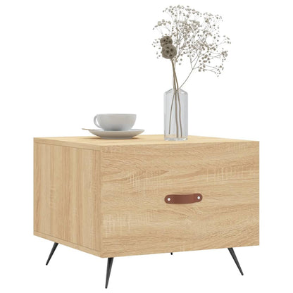 Couchtische 2 Stk. Sonoma-Eiche 50x50x40 cm Holzwerkstoff - Pazzar.ch