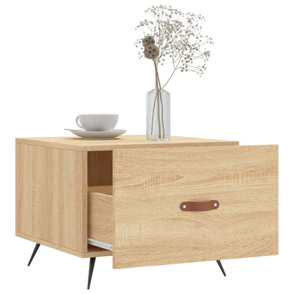 Couchtische 2 Stk. Sonoma-Eiche 50x50x40 cm Holzwerkstoff - Pazzar.ch