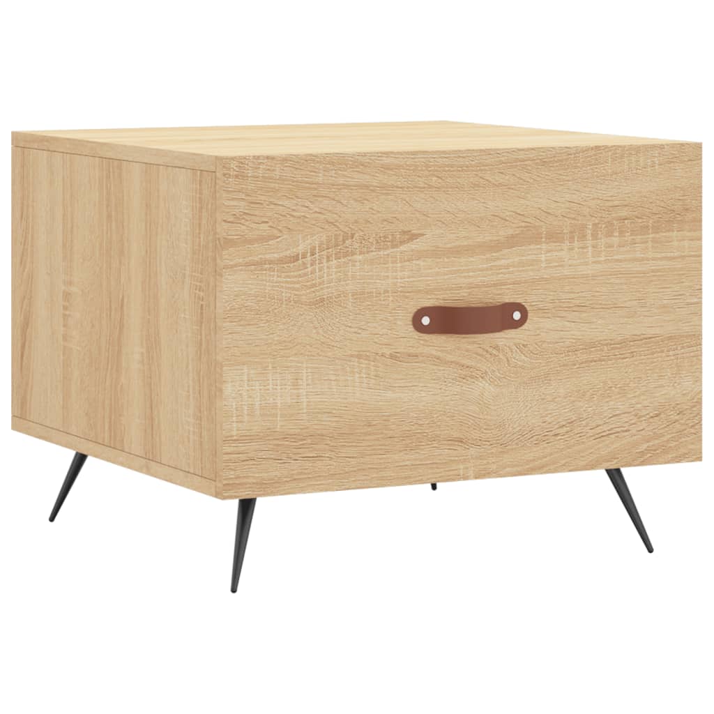 Couchtische 2 Stk. Sonoma-Eiche 50x50x40 cm Holzwerkstoff - Pazzar.ch