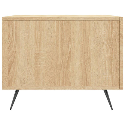 Couchtische 2 Stk. Sonoma-Eiche 50x50x40 cm Holzwerkstoff - Pazzar.ch