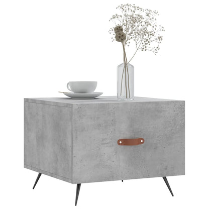 Couchtisch Betongrau 50x50x40 cm Holzwerkstoff - Pazzar.ch