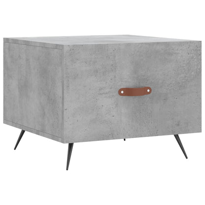 Couchtische 2 Stk. Betongrau 50x50x40 cm Holzwerkstoff - Pazzar.ch