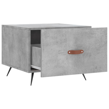 Couchtische 2 Stk. Betongrau 50x50x40 cm Holzwerkstoff - Pazzar.ch