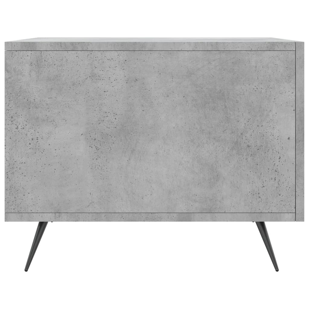 Couchtische 2 Stk. Betongrau 50x50x40 cm Holzwerkstoff - Pazzar.ch