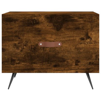 Couchtische 2 Stk. Räuchereiche 50x50x40 cm Holzwerkstoff - Pazzar.ch