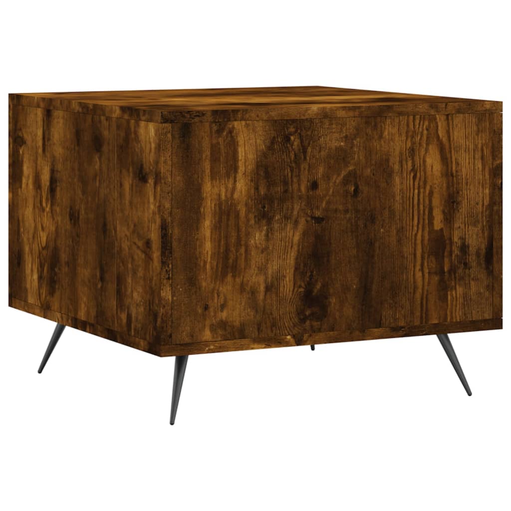 Couchtische 2 Stk. Räuchereiche 50x50x40 cm Holzwerkstoff - Pazzar.ch
