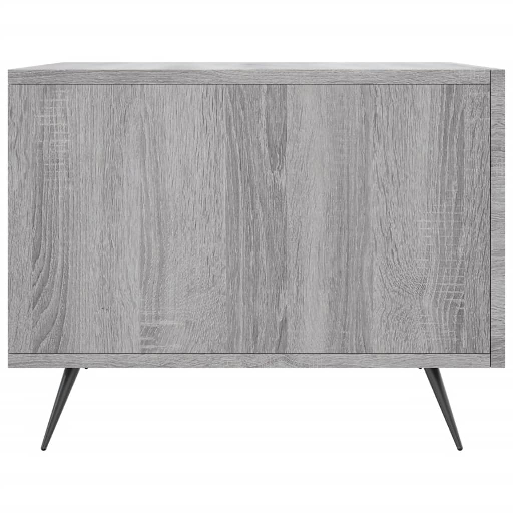 Couchtisch Grau Sonoma 50x50x40 cm Holzwerkstoff - Pazzar.ch