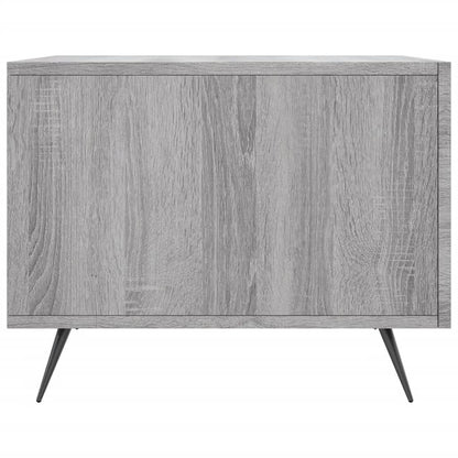Couchtisch Grau Sonoma 50x50x40 cm Holzwerkstoff - Pazzar.ch