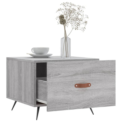 Couchtische 2 Stk. Grau Sonoma 50x50x40 cm Holzwerkstoff - Pazzar.ch