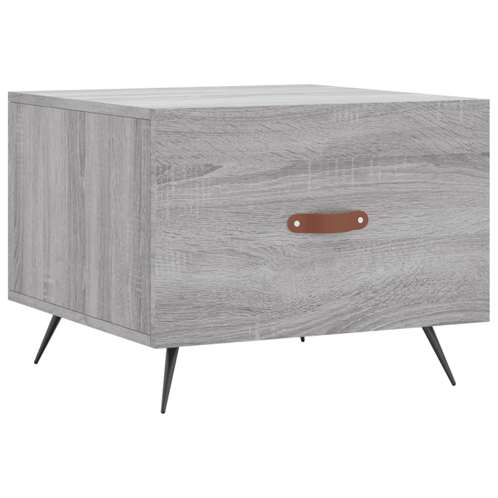 Couchtische 2 Stk. Grau Sonoma 50x50x40 cm Holzwerkstoff - Pazzar.ch
