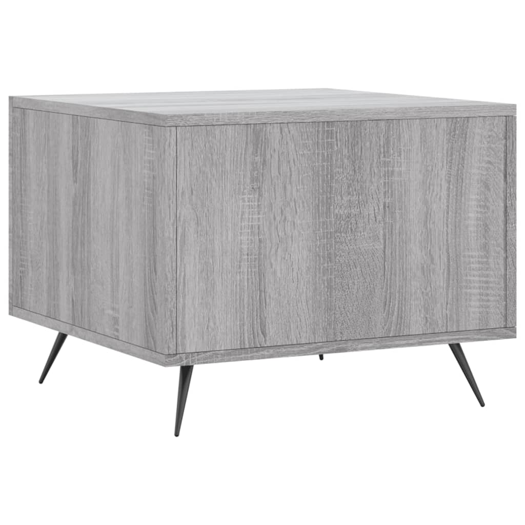 Couchtische 2 Stk. Grau Sonoma 50x50x40 cm Holzwerkstoff - Pazzar.ch