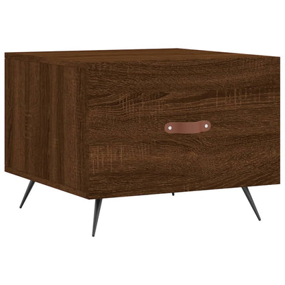 Couchtische 2 Stk. Braun Eichen-Optik 50x50x40 cm Holzwerkstoff - Pazzar.ch