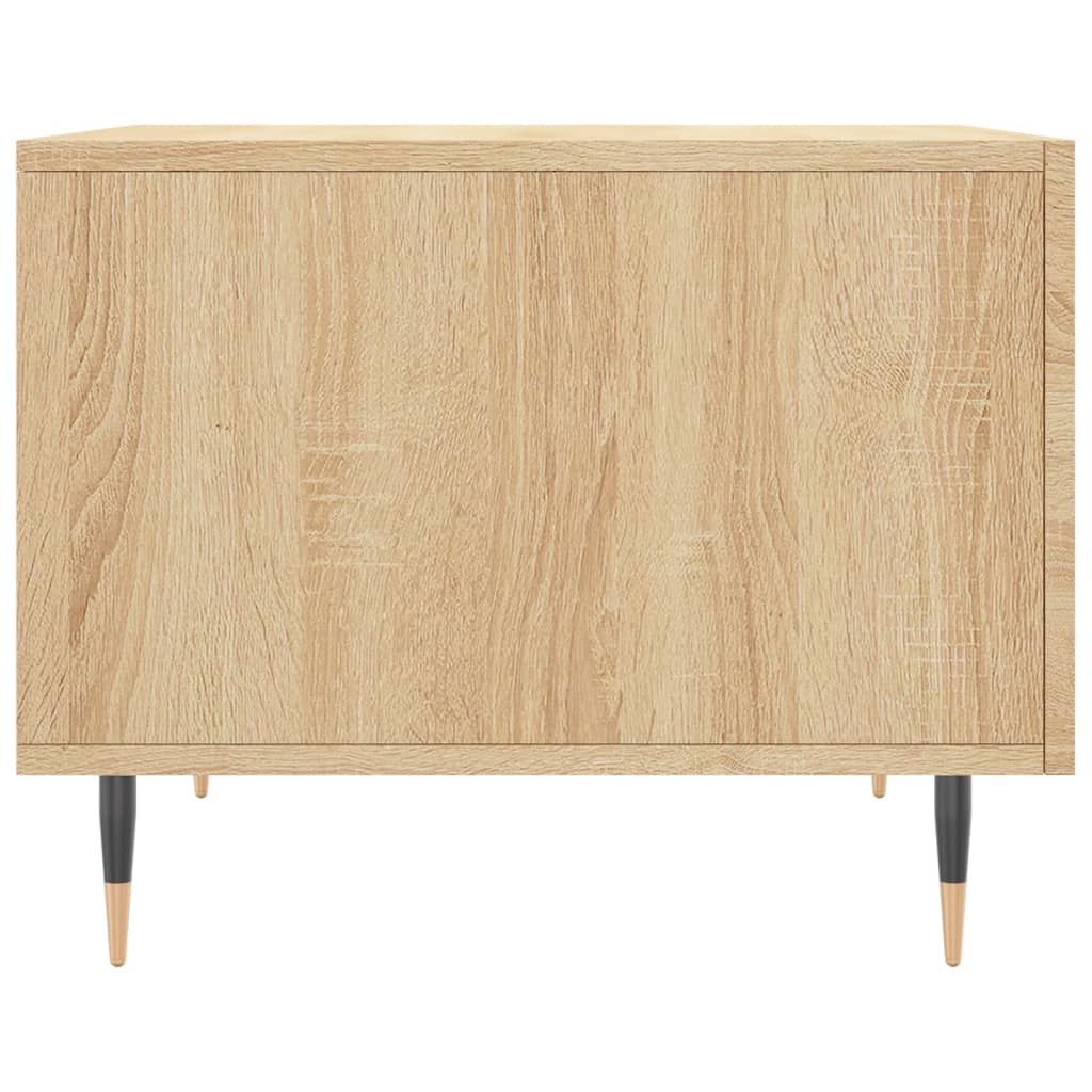 Couchtische 2 Stk. Sonoma-Eiche 50x50x40 cm Holzwerkstoff - Pazzar.ch