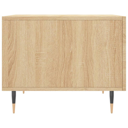 Couchtische 2 Stk. Sonoma-Eiche 50x50x40 cm Holzwerkstoff - Pazzar.ch