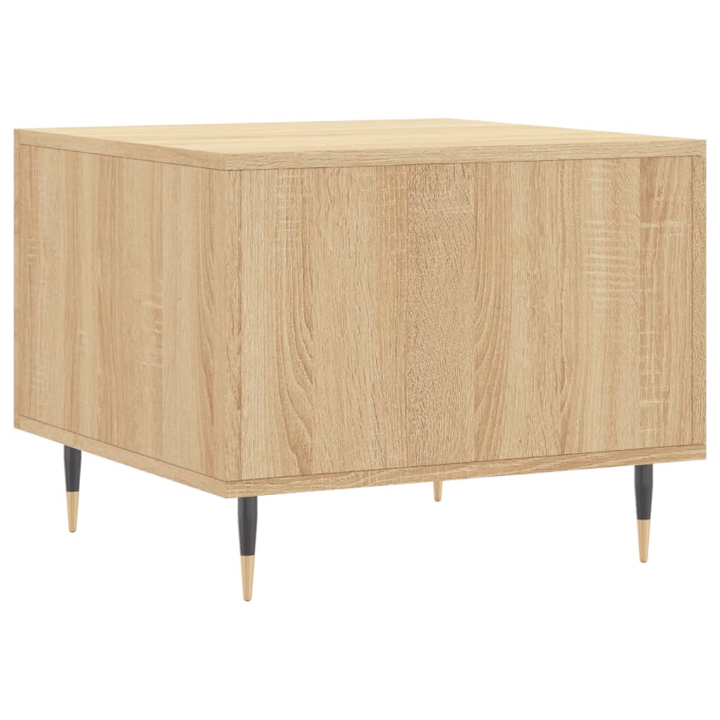 Couchtische 2 Stk. Sonoma-Eiche 50x50x40 cm Holzwerkstoff - Pazzar.ch