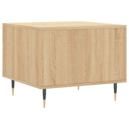 Couchtische 2 Stk. Sonoma-Eiche 50x50x40 cm Holzwerkstoff - Pazzar.ch