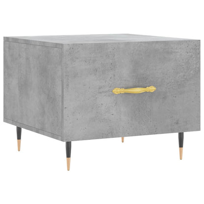Couchtische 2 Stk. Betongrau 50x50x40 cm Holzwerkstoff - Pazzar.ch