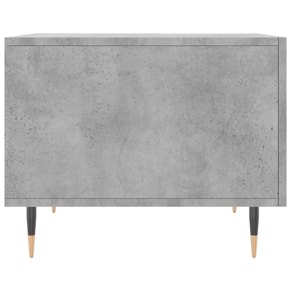 Couchtische 2 Stk. Betongrau 50x50x40 cm Holzwerkstoff - Pazzar.ch