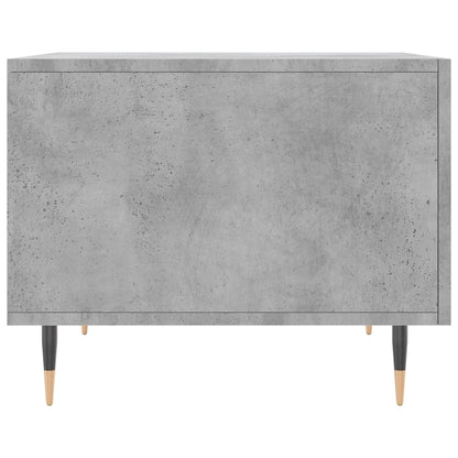 Couchtische 2 Stk. Betongrau 50x50x40 cm Holzwerkstoff - Pazzar.ch