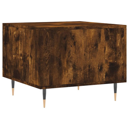 Couchtische 2 Stk. Räuchereiche 50x50x40 cm Holzwerkstoff - Pazzar.ch