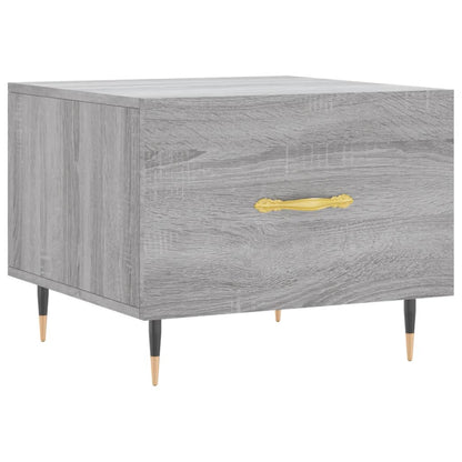 Couchtische 2 Stk. Grau Sonoma 50x50x40 cm Holzwerkstoff - Pazzar.ch
