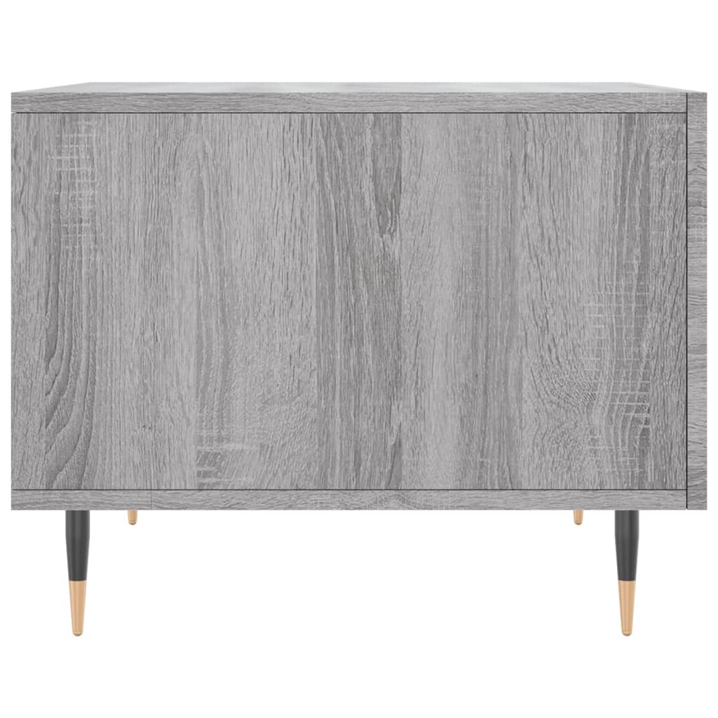 Couchtische 2 Stk. Grau Sonoma 50x50x40 cm Holzwerkstoff - Pazzar.ch
