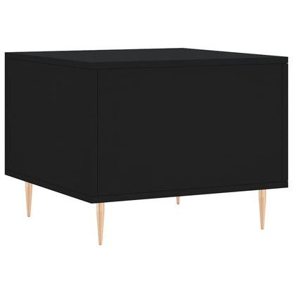 Couchtische 2 Stk. Schwarz 50x50x40 cm Holzwerkstoff - Pazzar.ch