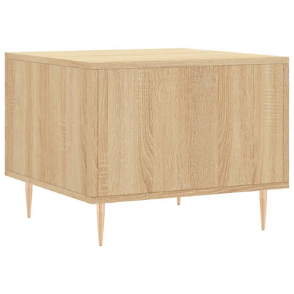 Couchtisch Sonoma-Eiche 50x50x40 cm Holzwerkstoff - Pazzar.ch