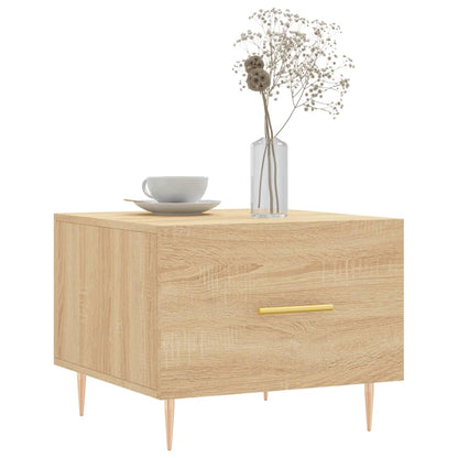 Couchtische 2 Stk. Sonoma-Eiche 50x50x40 cm Holzwerkstoff - Pazzar.ch