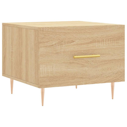 Couchtische 2 Stk. Sonoma-Eiche 50x50x40 cm Holzwerkstoff - Pazzar.ch