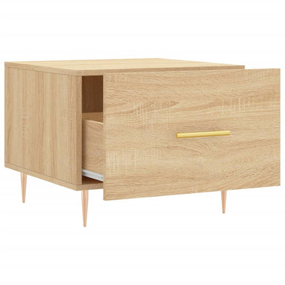 Couchtische 2 Stk. Sonoma-Eiche 50x50x40 cm Holzwerkstoff - Pazzar.ch